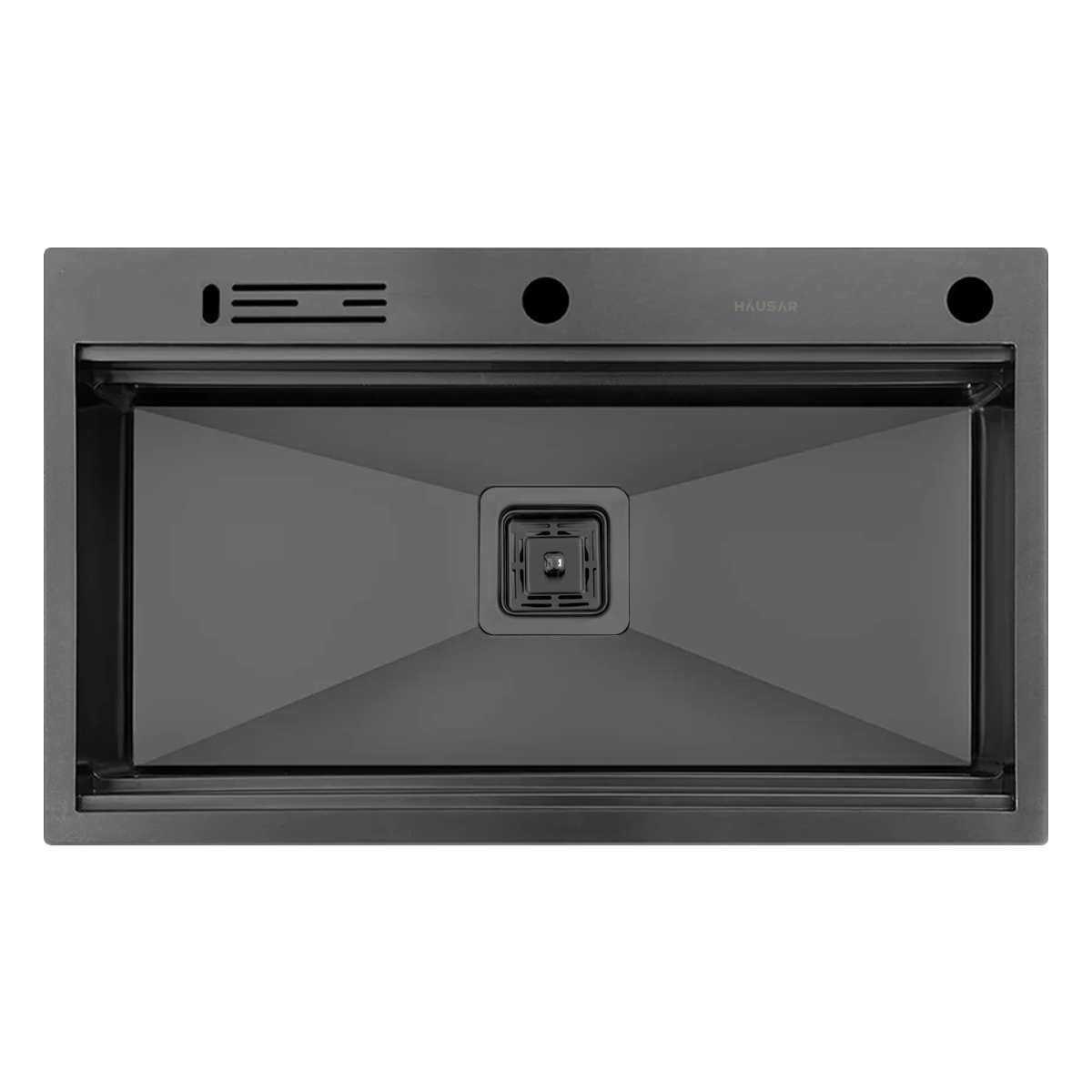 bacha de cocina acero inoxidable hausar black nano feelhome morashop folium inox blaisten