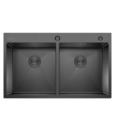 bacha de cocina acero inoxidable hausar black nano feelhome morashop folium inox blaisten