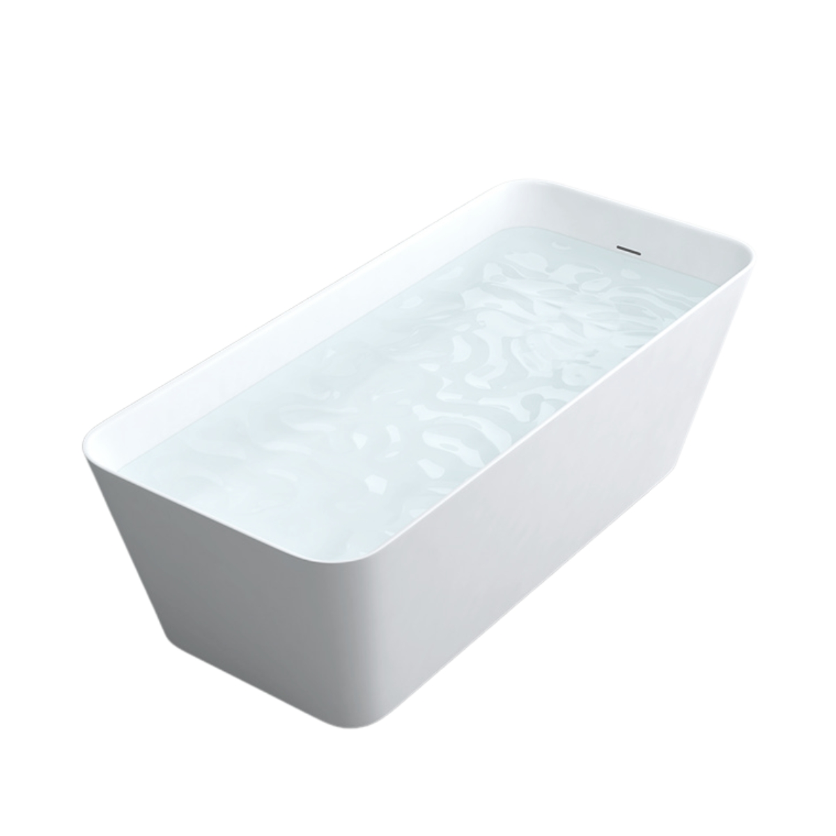 Bañera exenta cuarzo corian hausar ferrum roca piazza feelhome