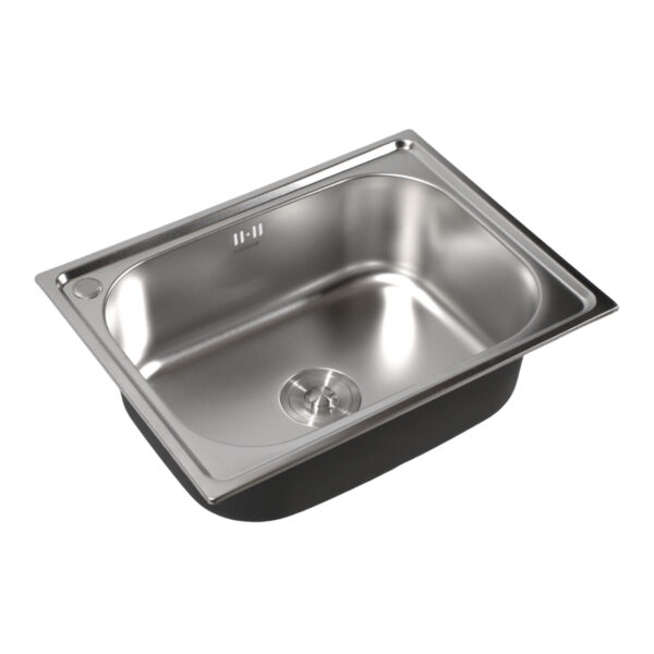 BACHA DE COCINA ACERO AISI201 ELECTROPLATE HAUSAR BIX-4641-EP-C
